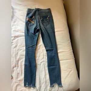 Mother Jeans with rainbow on the pocket